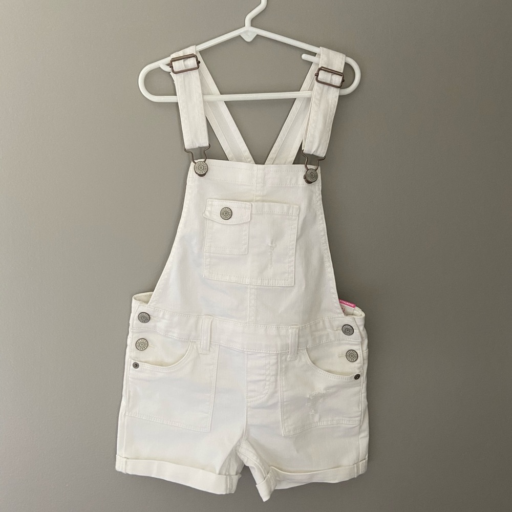 Justice size 10 white shorts
